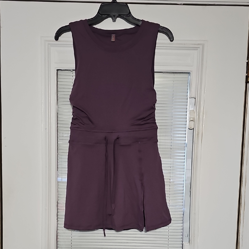 FP Movement by Free People Sleeveless Mini Dress in Plum